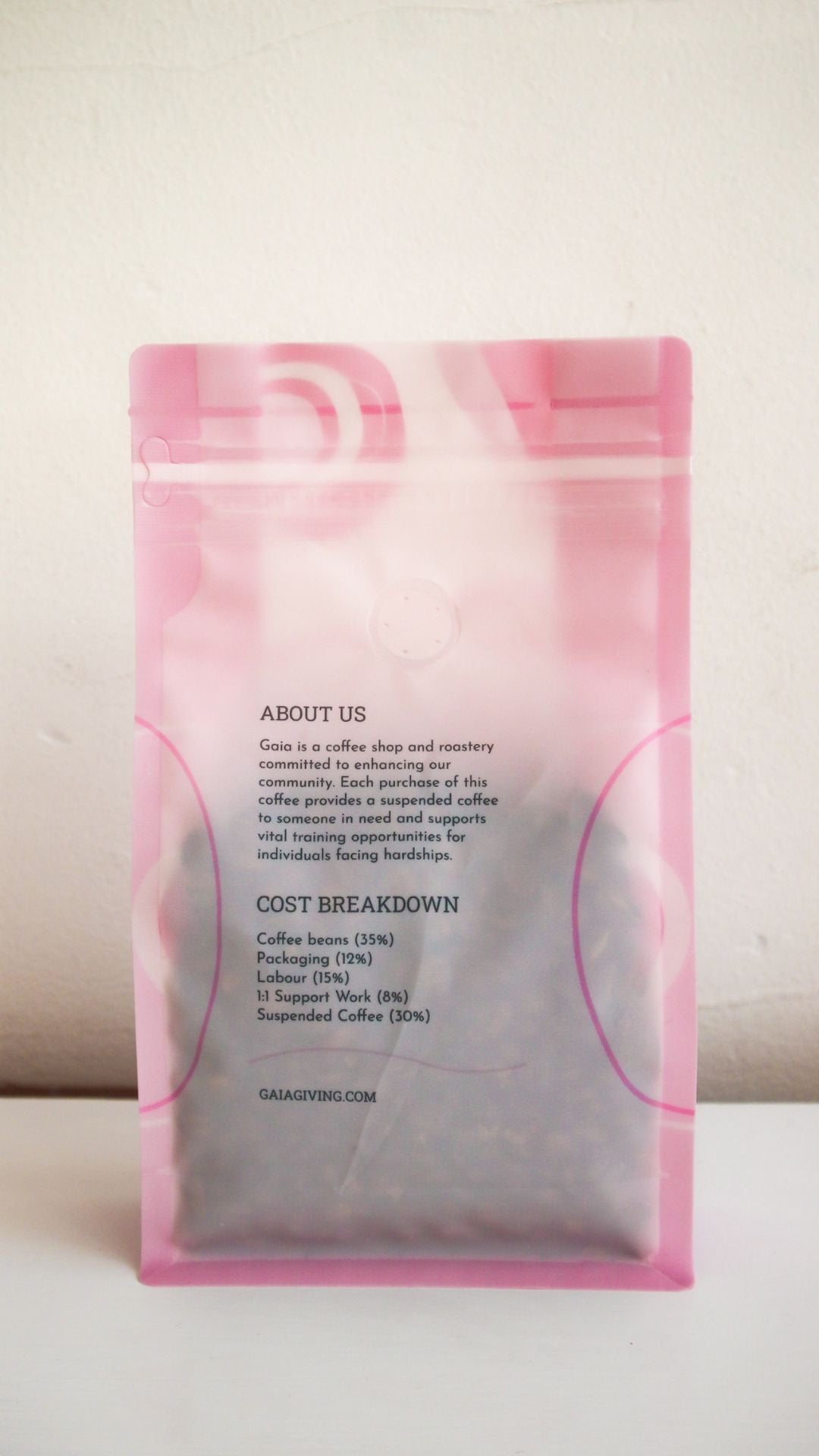 Gaia Helping Hand Coffee Beans 250g
