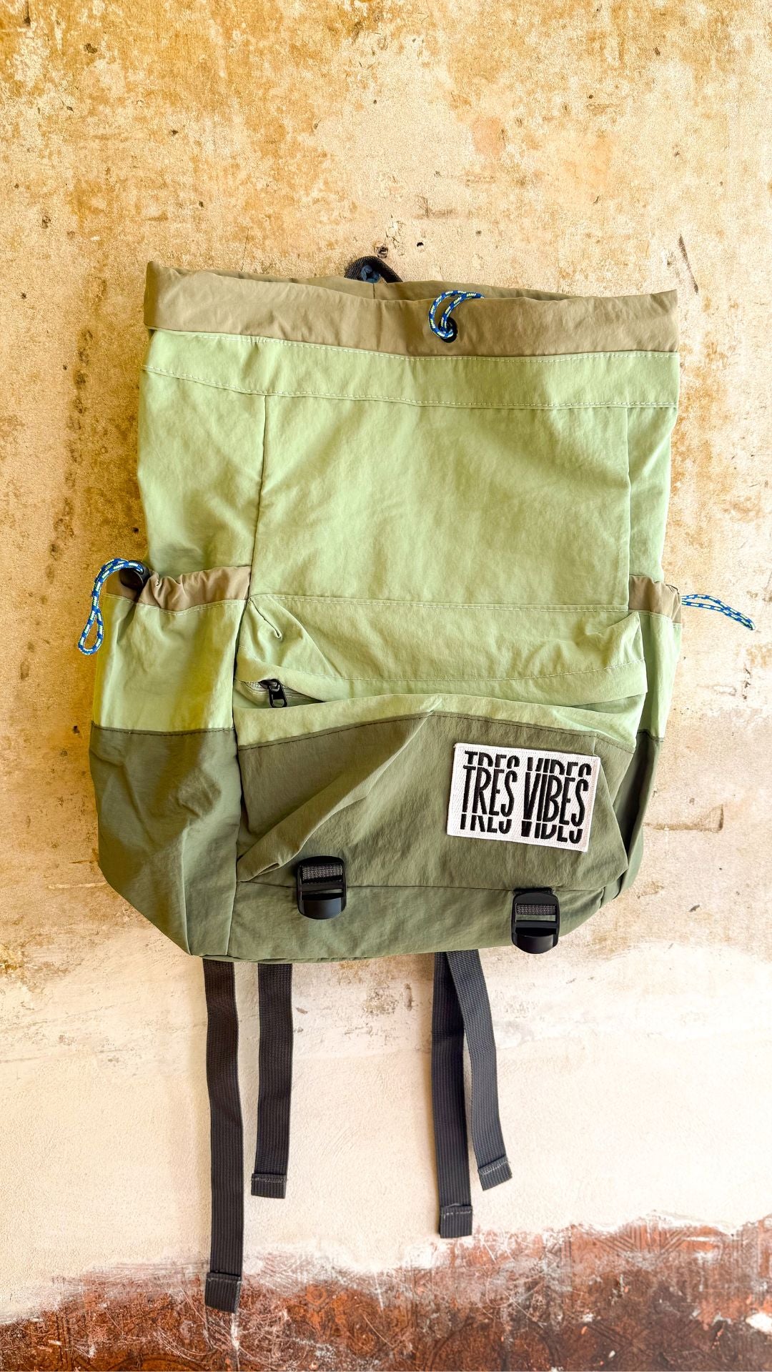 Minimal Vibes - Green Rucksack