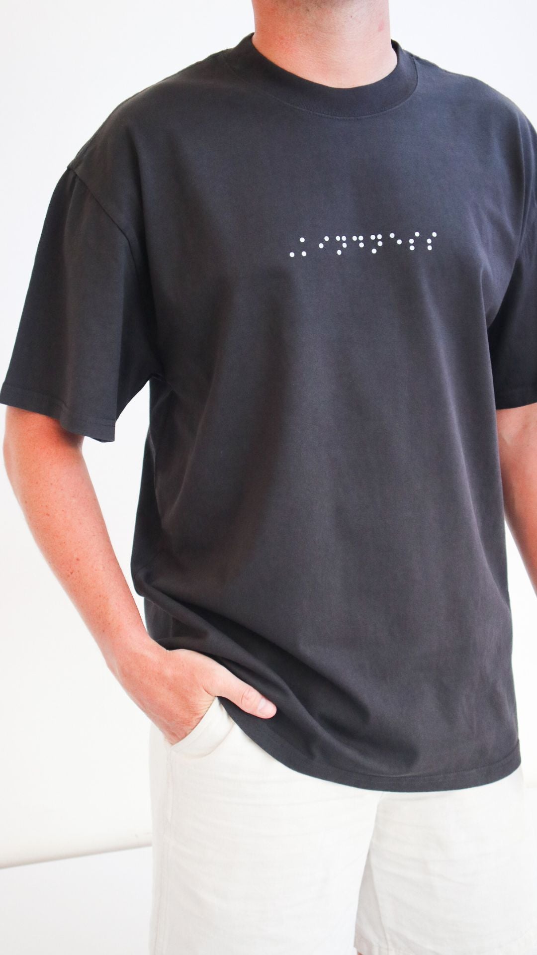 Tres Vibes - Multi-Print Oversized T-Shirt